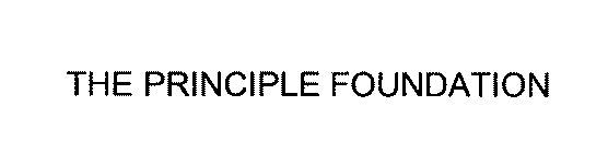 THE PRINCIPLE FOUNDATION