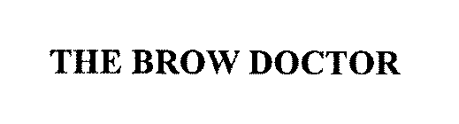 THE BROW DOCTOR
