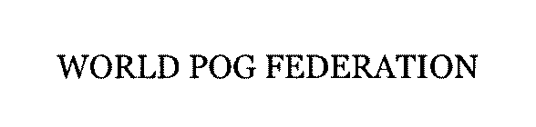 WORLD POG FEDERATION