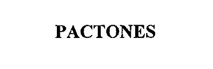 PACTONES