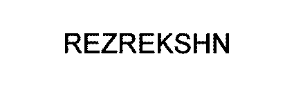 REZREKSHN
