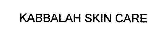 KABBALAH SKIN CARE