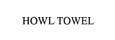HOWL TOWEL