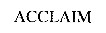 ACCLAIM