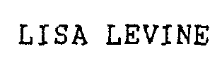 LISA LEVINE