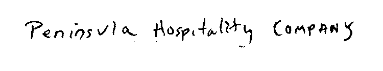 PENINSULA HOSPITALITY COMPANY