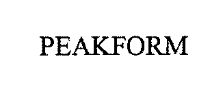 PEAKFORM