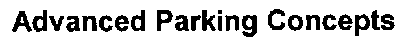 ADVANCED PARKING CONCEPTS