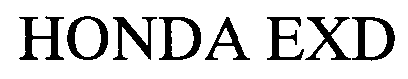 HONDA EXD