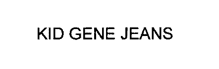 KID GENE JEANS