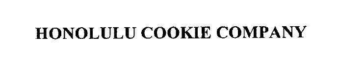 HONOLULU COOKIE COMPANY