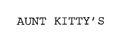 AUNT KITTY'S