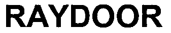 RAYDOOR