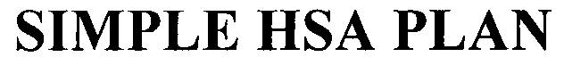 SIMPLE HSA PLAN