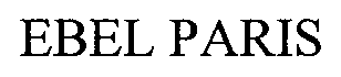 EBEL PARIS