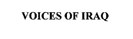 VOICES OF IRAQ