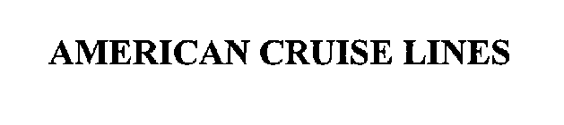 AMERICAN CRUISE LINES