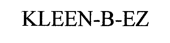 KLEEN-B-EZ