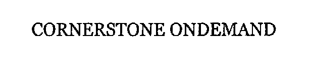 CORNERSTONE ONDEMAND
