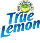 TASTE OF 2 LEMON WEDGES PER PACKET TRUE LEMON