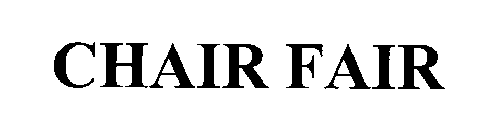 CHAIR FAIR