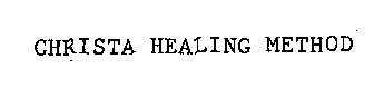 CHRISTA HEALING METHOD