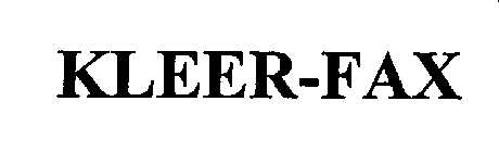 KLEER-FAX