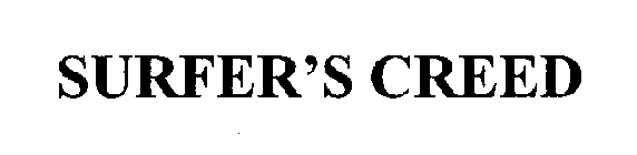 SURFER'S CREED
