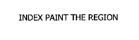 INDEX PAINT THE REGION