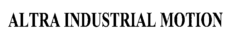 ALTRA INDUSTRIAL MOTION