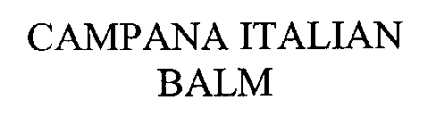 CAMPANA ITALIAN BALM