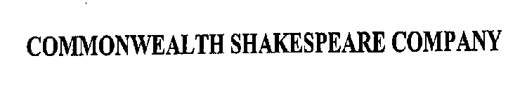 COMMONWEALTH SHAKESPEARE COMPANY