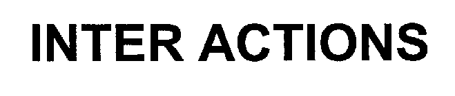 INTER ACTIONS