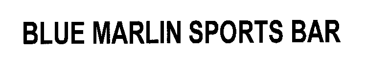 BLUE MARLIN SPORTS BAR