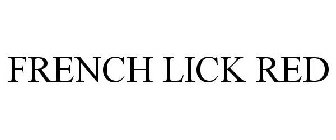FRENCH LICK RED