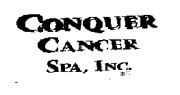 CONQUER CANCER SPA, INC.