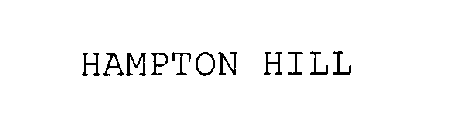 HAMPTON HILL