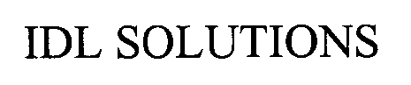 IDL SOLUTIONS