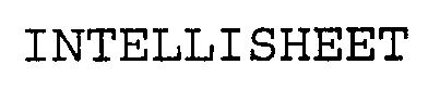 INTELLISHEET