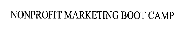 NONPROFIT MARKETING BOOT CAMP