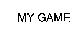 MY GAME