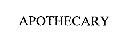 APOTHECARY