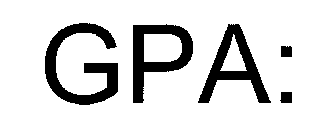 GPA: