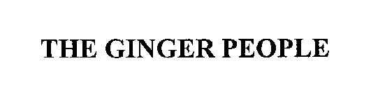 THE GINGER PEOPLE