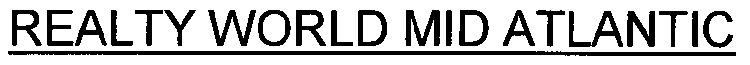REALTY WORLD MID ATLANTIC