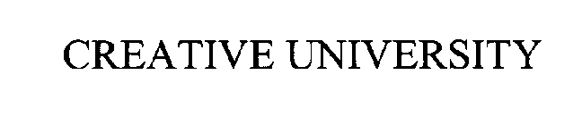 CREATIVE UNIVERSITY