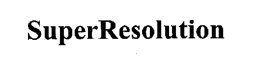 SUPERRESOLUTION