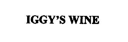 IGGY'S WINE