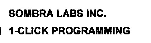 1-CLICK PROGRAMMING