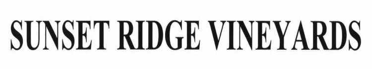 SUNSET RIDGE VINEYARDS